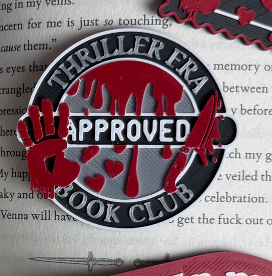 Thriller Era Book Club 3D Printed Collapsible Grip