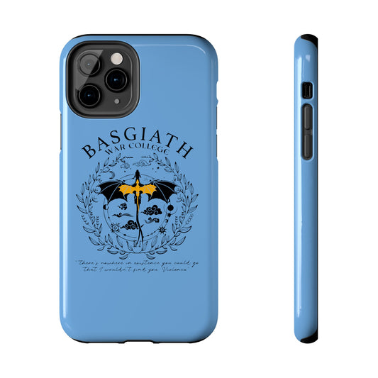 Basgiath War Collage Tough Phone Case Protection