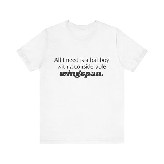 Bat Boy Unisex Jersey Short Sleeve Tee