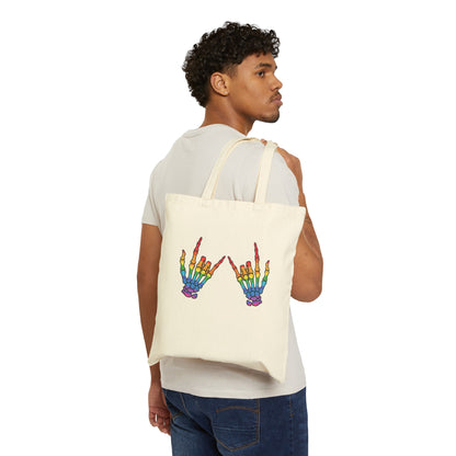 Pride Rock On Cotton Canvas Tote Bag