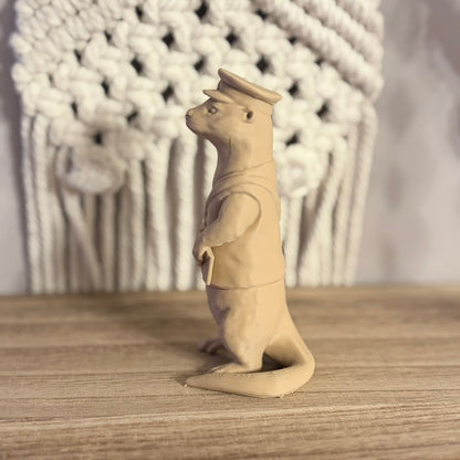 3d Printed Mail Otter Bookshelf Decor