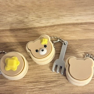 3d Printed Pancakes Fidget Clicker