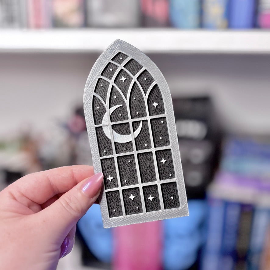 Night Window Bookmark - OPTIONAL Clicker addition