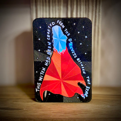 This Witch Had Been Crafted From the Darkness Light Up Book Nook