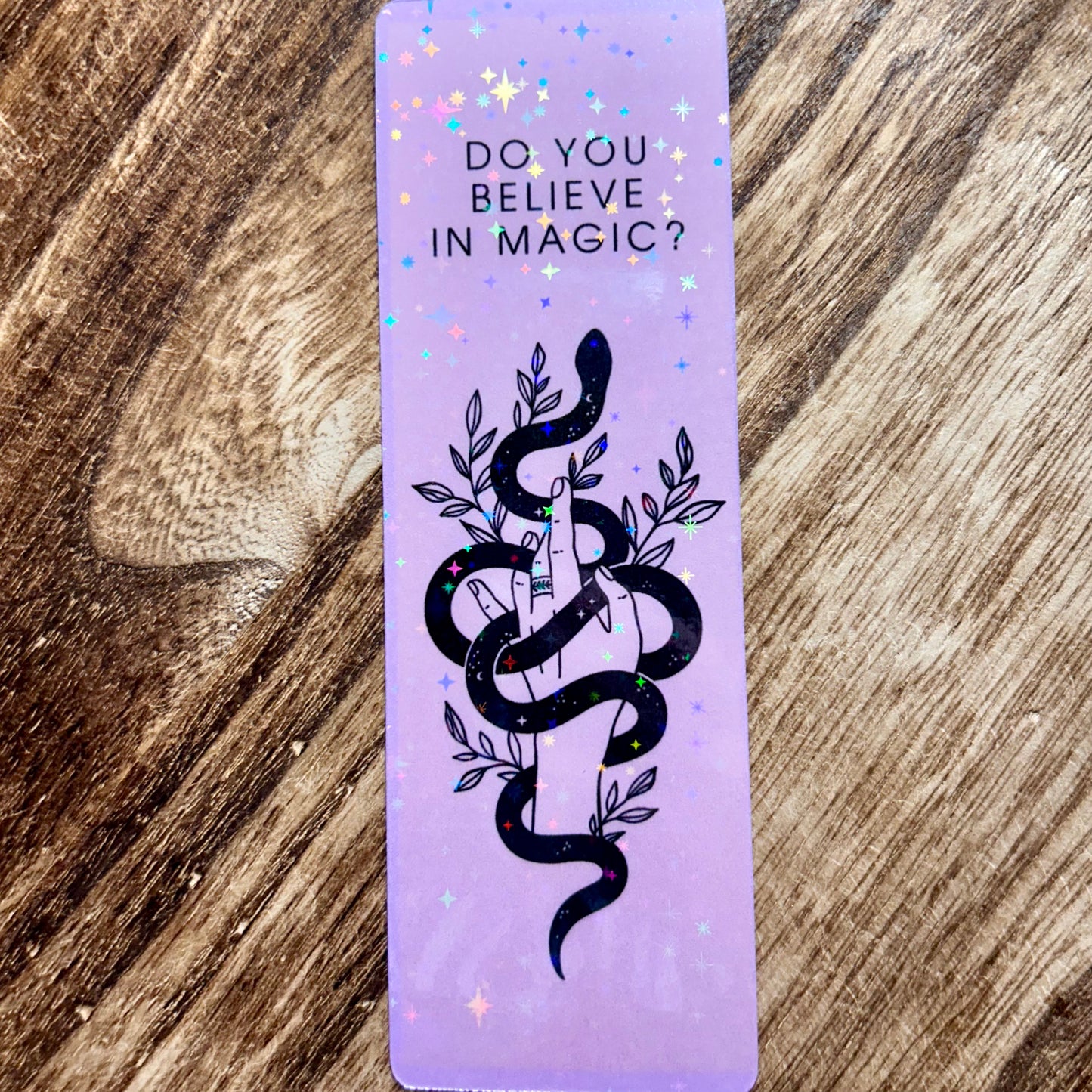 Do You Believe in Magic Laminated Cardstock Bookmark