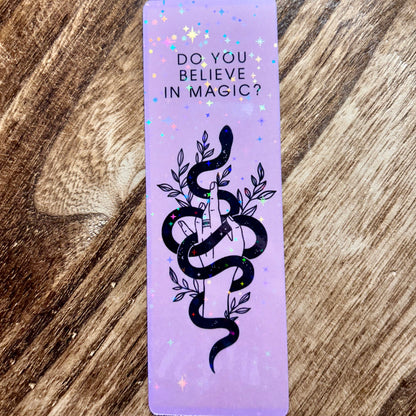 Do You Believe in Magic Laminated Cardstock Bookmark