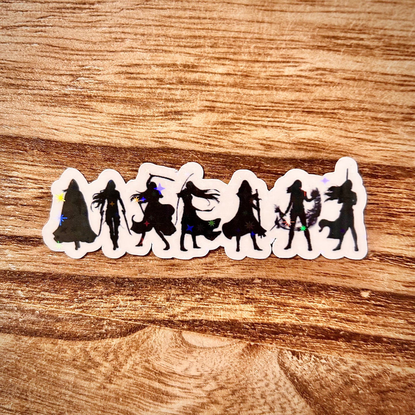 Throne of Glass Silhouettes Sticker