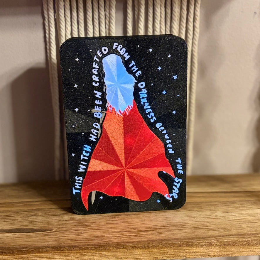 This Witch Had Been Crafted From the Darkness Light Up Book Nook