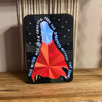 This Witch Had Been Crafted From the Darkness Light Up Book Nook