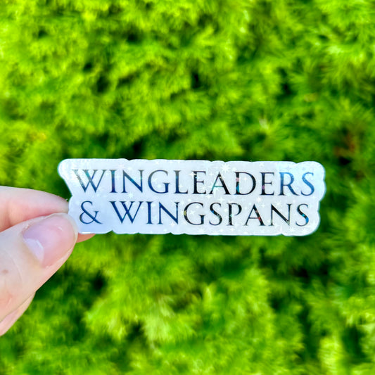 Wingleaders and Wingspans Sticker | Fourth Wing and ACOTAR
