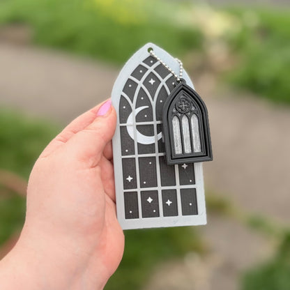 Night Window Bookmark - OPTIONAL Clicker addition