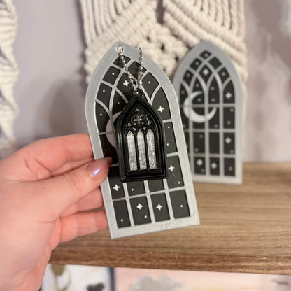 Night Window Bookmark - OPTIONAL Clicker addition
