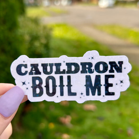 Cauldron Boil Me Sticker