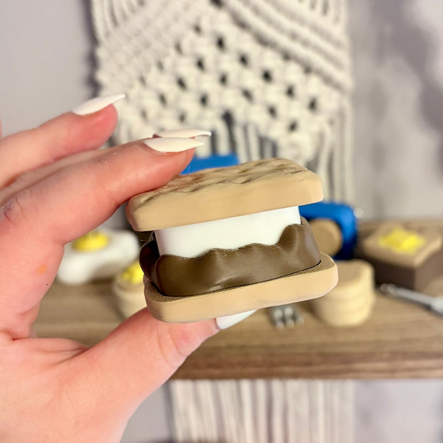 3d Printed Smore Fidget Clicker