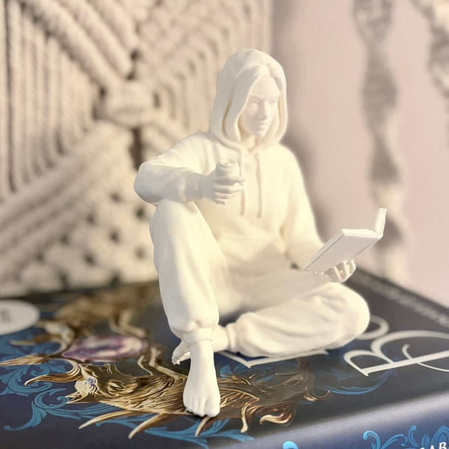 Hot Girls Read 3D Printed Bookshelf Decor