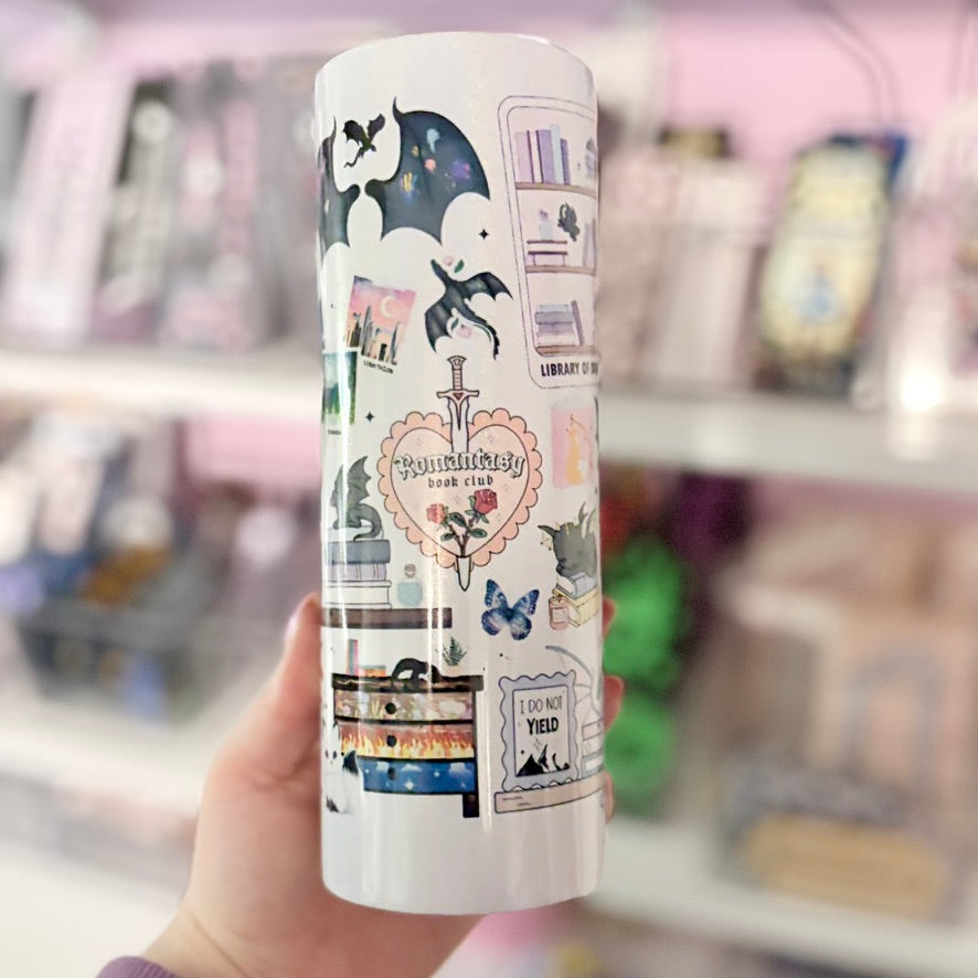 Romantasy Inspired Collage 20 oz Insulated Tumbler