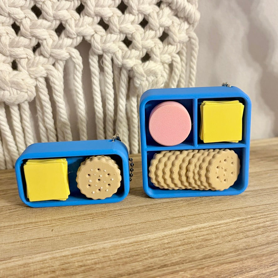 3d Printed Lunchable Inspired Fidget Clicker