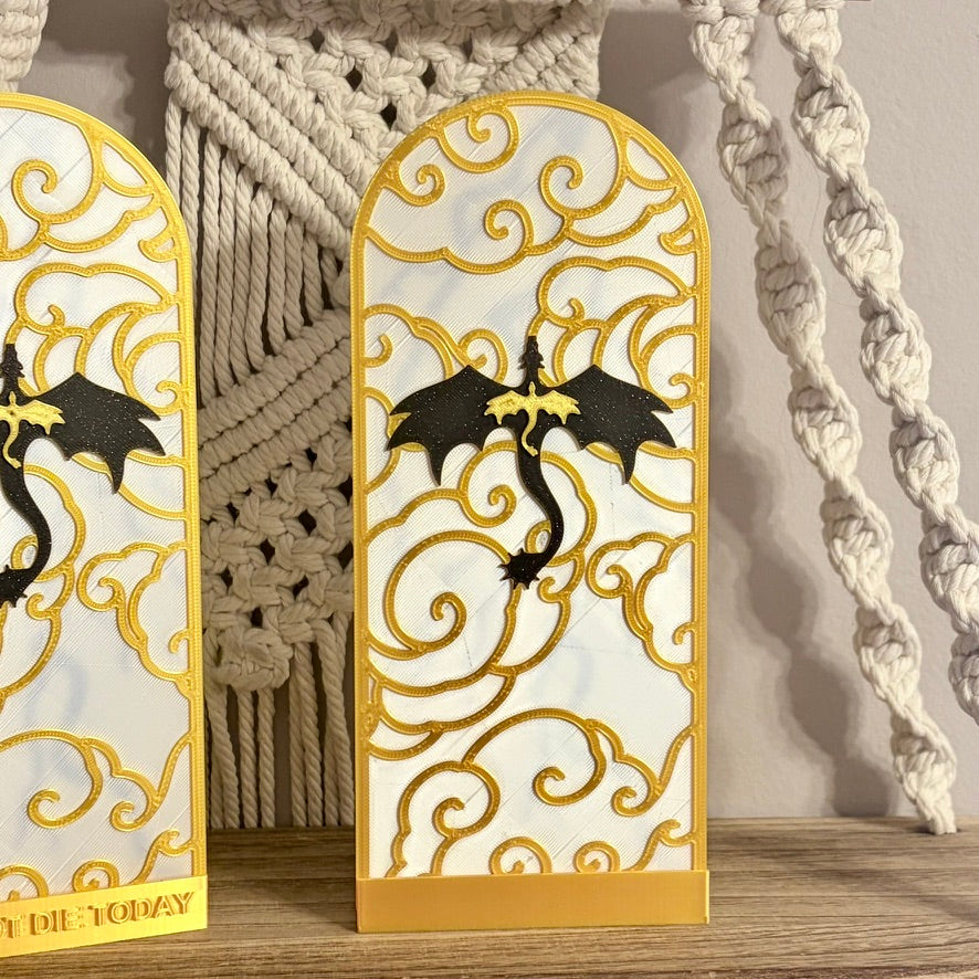 Two Dragons Lightening Inspired Tealight Book Nook