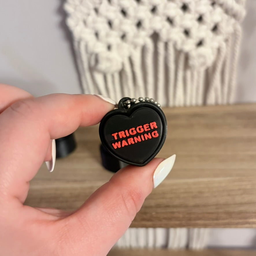 3d Printed Bookish Conversation Hearts Fidget Clicker - Multiple Options