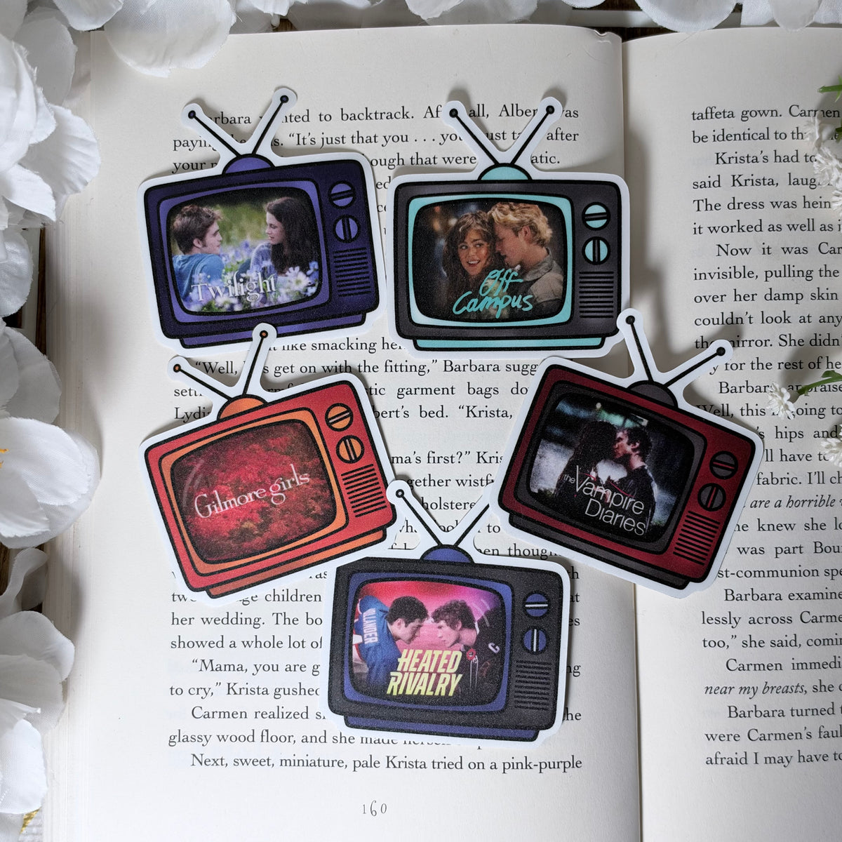 Tv/ Movie Frosted Sticker - One Sticker - 5 Options