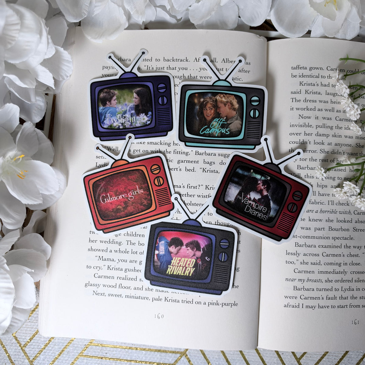 Tv/ Movie Frosted Sticker - One Sticker - 5 Options