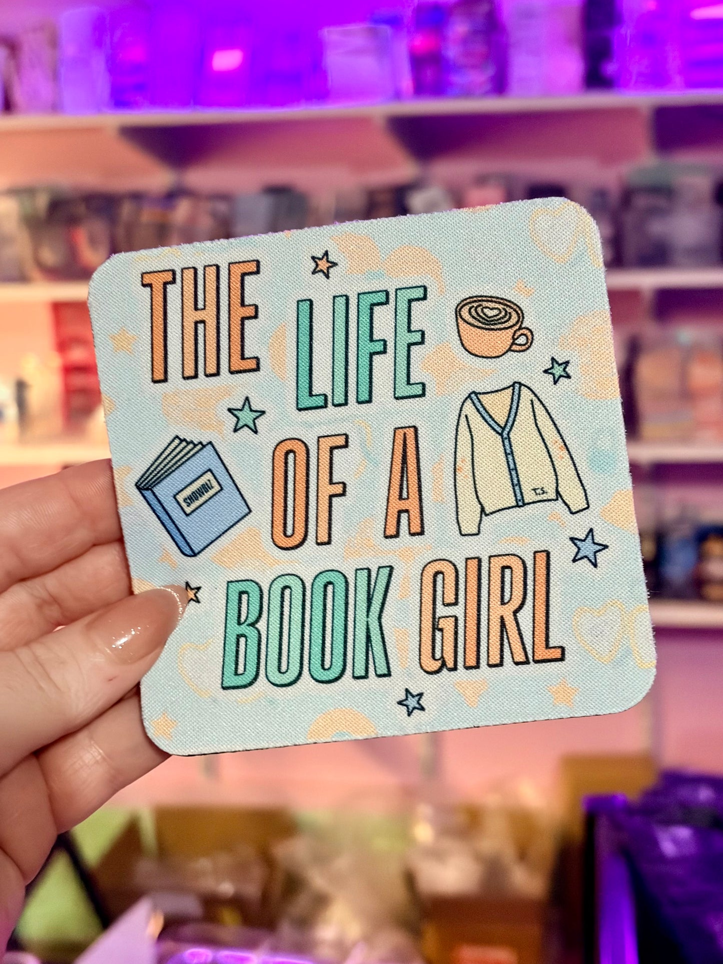 The Life of a Book Girl Coaster - ONE Coaster