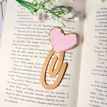 3D Printed Llama Paperclip Bookmark | Cute Book Accessory