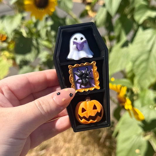 3d Printed Coffin Fidget Clicker