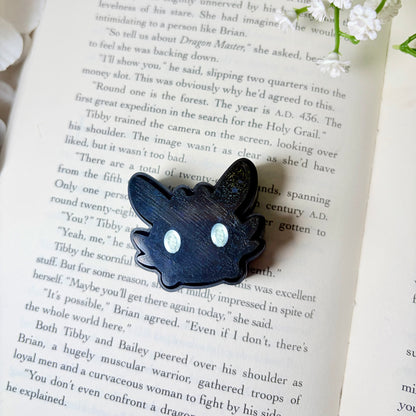 3d Printed Dragon Green Eyes Sparkle Fidget Clicker