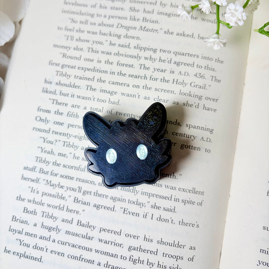 3d Printed Dragon Green Eyes Sparkle Fidget Clicker