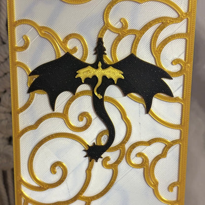 Two Dragons Lightening Inspired Tealight Book Nook