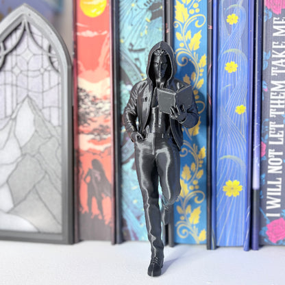 Man Reading Bookshelf Buddy Decor