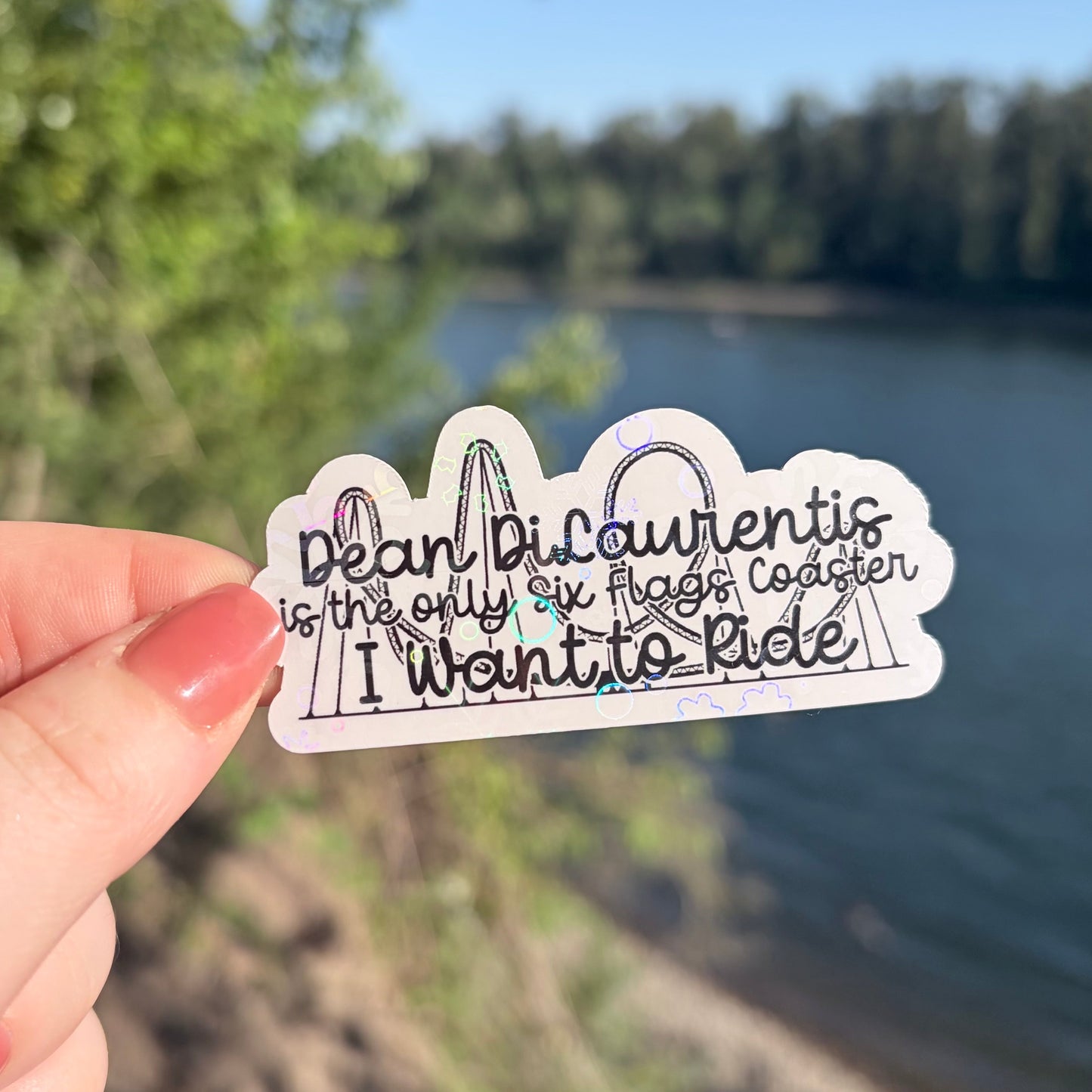 Off Campus Dilaurentis Ride Inspired Sticker
