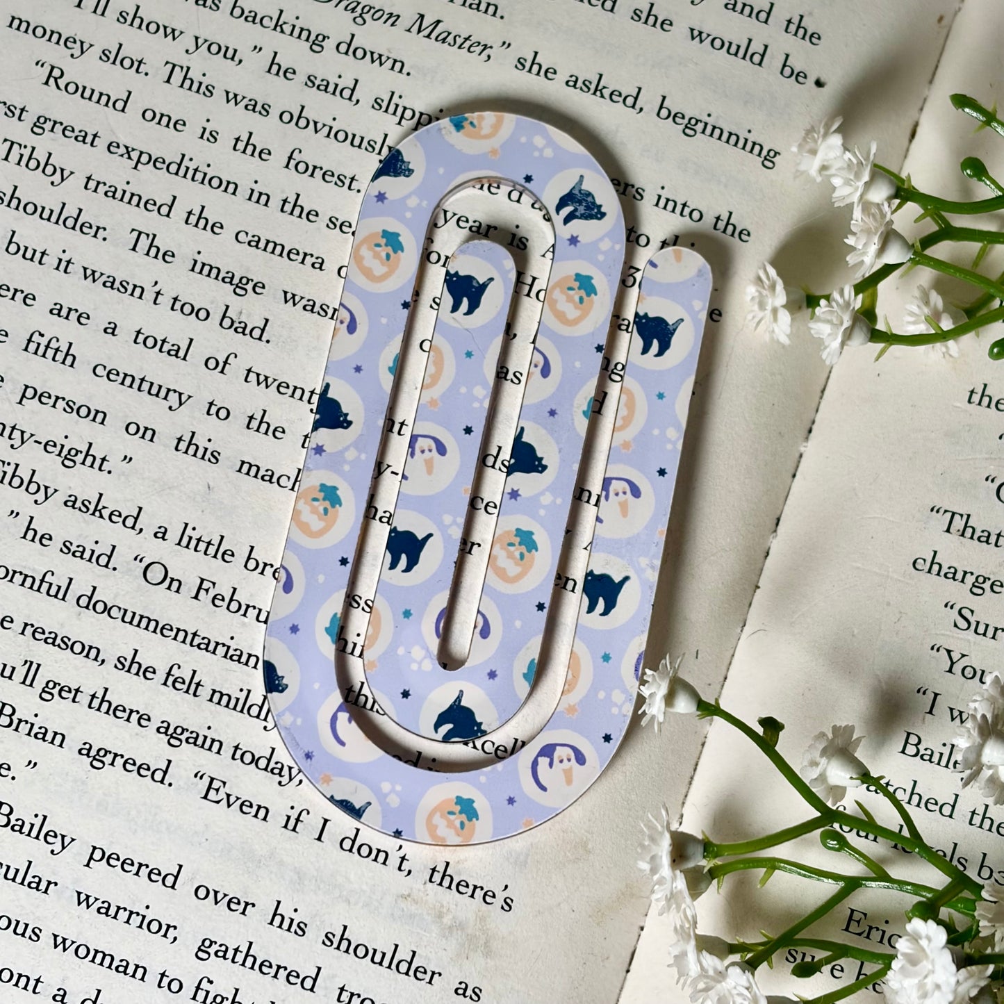 Halloween Cookies Jumbo Acrylic Paperclip Sublimated Bookmark – Bookish Page Holder