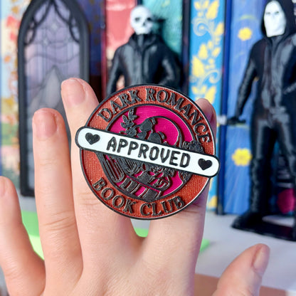 Dark Romance Book Club 3D Printed Collapsible Grip