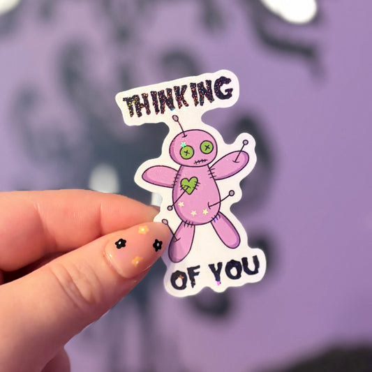 Thinking of You Voodoo 2.5-inch Sticker