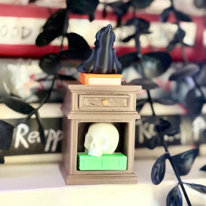 3d Printed Bookshelf Fidget Clicker