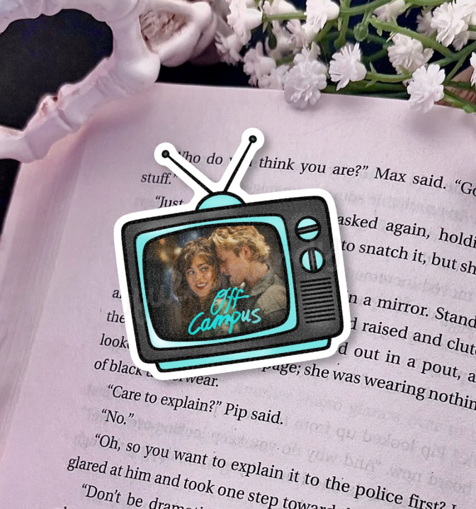 Tv/ Movie Frosted Sticker - One Sticker - 5 Options
