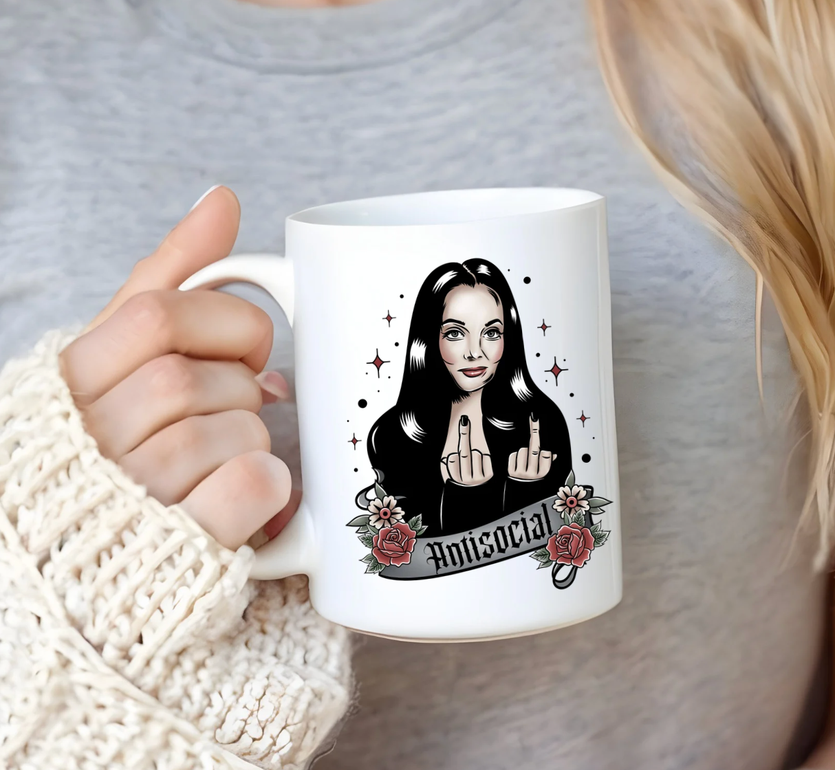 Antisocial Sublimated Mug