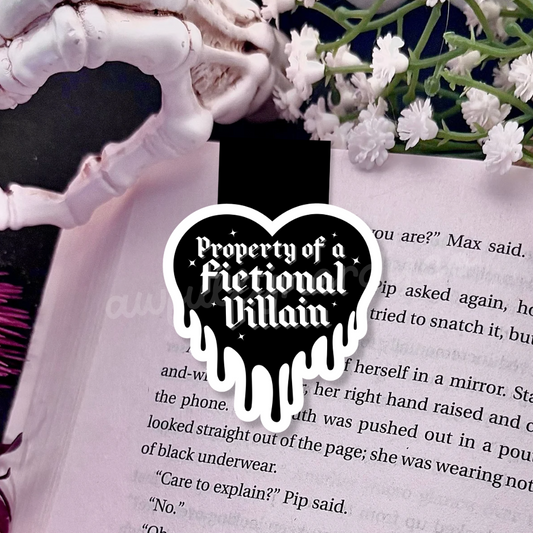 Property of a Fictional Villain Magnetic Bookmark