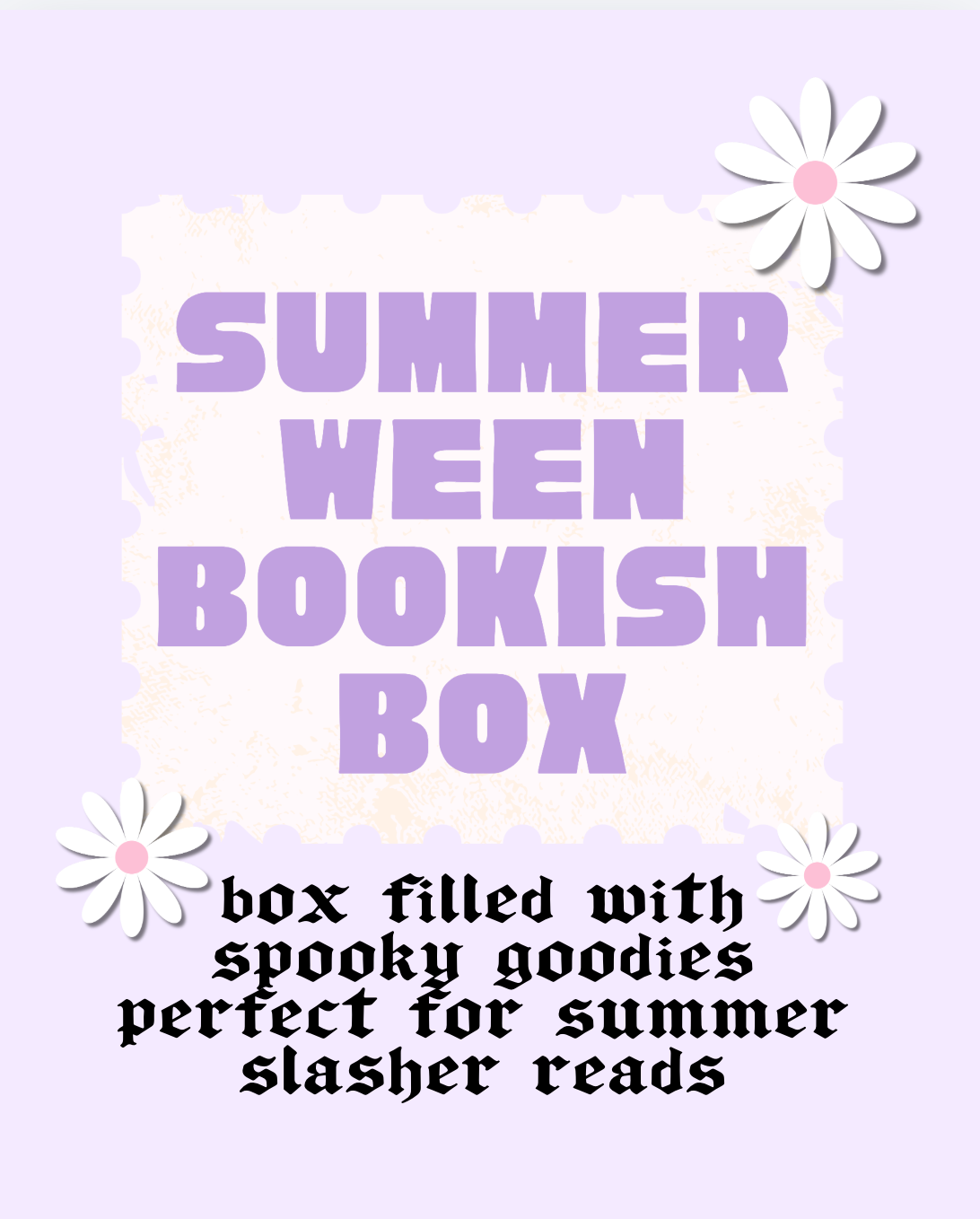 ✨ Summerween Bookish Mystery Box | Summer Slasher Filled Box