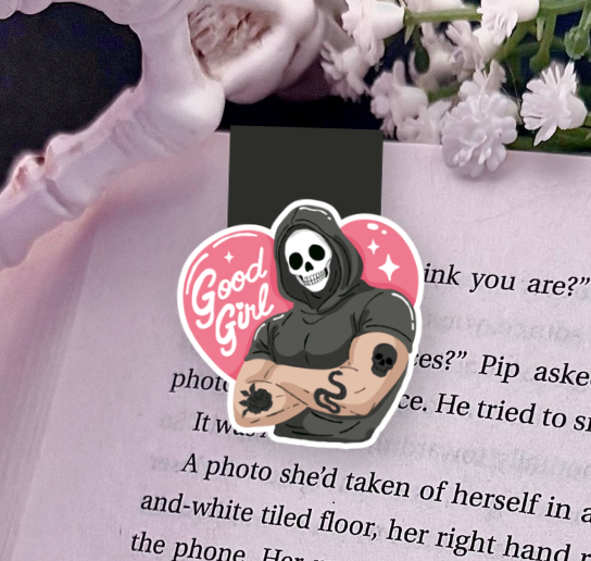 Good Girl Masked Magnetic Bookmark