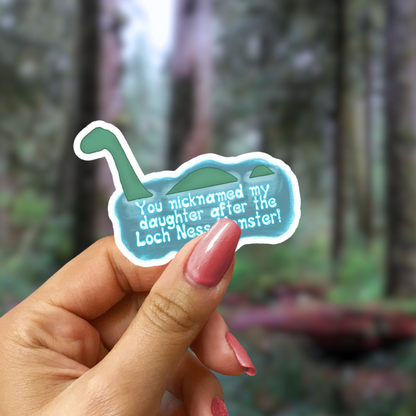 Nessie Sparkle Star Sticker