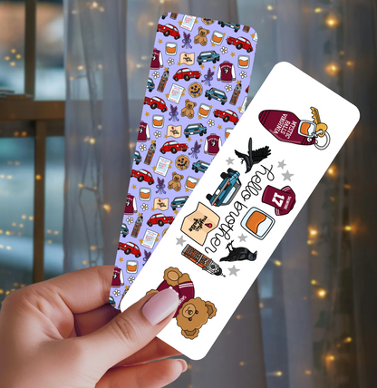 Hello Brother Dual-Sided Cardstock Bookmark