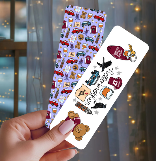 Hello Brother Dual-Sided Cardstock Bookmark