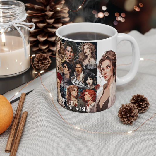 A Court of Thorns and Roses Mug 11oz - Awfullynerdy.co