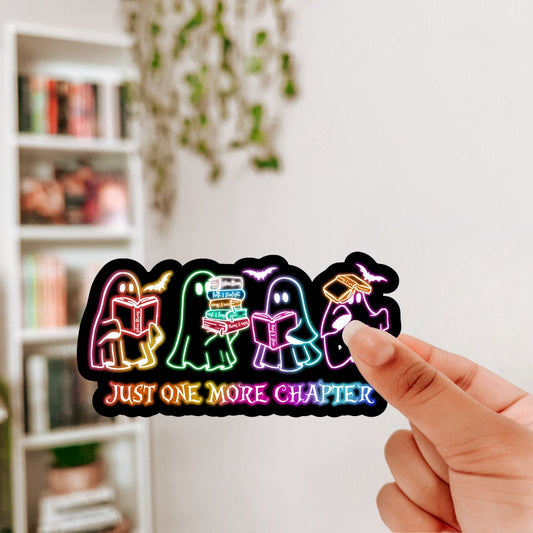 ACOTAR Inspired Neon Ghosts Sticker - Awfullynerdy.co