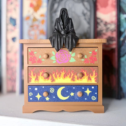 ACOTAR Painted Dresser Bookshelf Decor - Awfullynerdy.co