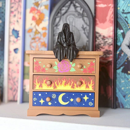 ACOTAR Painted Dresser Bookshelf Decor - Awfullynerdy.co