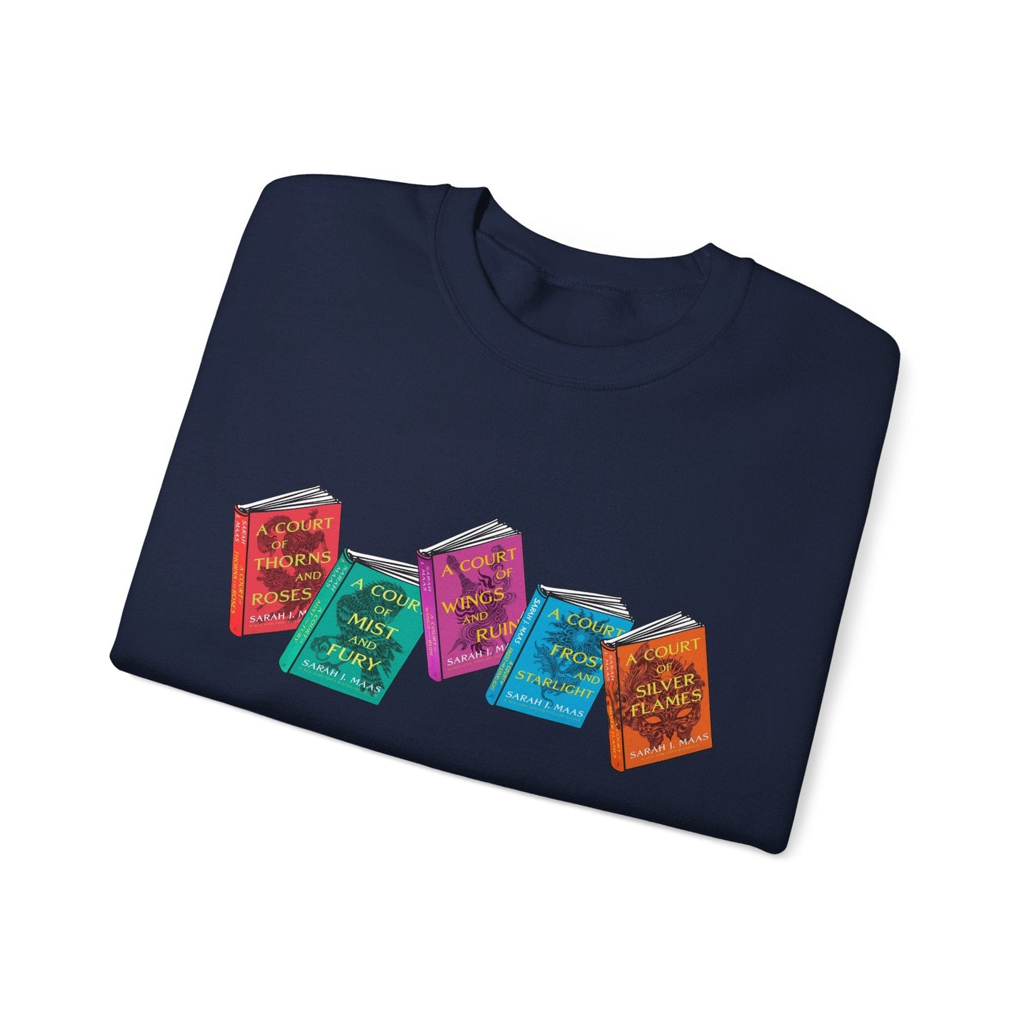 ACOTAR Series Books Crewneck Sweatshirt - Awfullynerdy.co